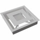 Каминная решетка Решетка WIND белая 22x22 Kratki