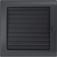 Каминная решетка Решетка графитовая с жалюзями 22x22 Kratki