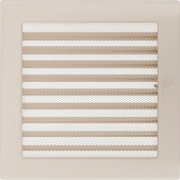 Каминная решетка Кремовая решетка с жалюзями 22x22 Kratki