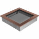 Каминная решетка Решетка медь гальваническая 22x22 Kratki