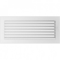 Каминная решетка Решетка белая с жалюзями 17x37 Kratki