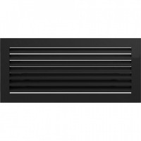 Камінна решітка Решітка FRESH чорна 17x37 Kratki