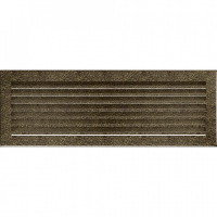 Каминная решетка Решетка FRESH черно-золотая 17x49 Kratki