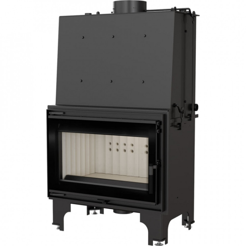 Камінна топка Kratki AQUARIO O16 PW GLASS (16,0 кВт)