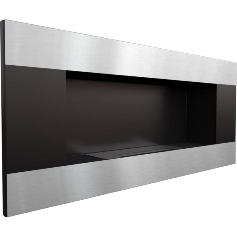 Біокамін Kratki DELTA 2 чорний HORIZONTAL з сертифікатом TUV