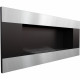 Біокамін Kratki DELTA 2 чорний HORIZONTAL з сертифікатом TUV