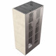 Камін Kratki FLOKI BOX 8 kW Ø 160 в обудові з керамограніту  OXIDE BIANCO
