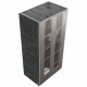 Камін Kratki FLOKI BOX 8 kW Ø 160 в обудові з керамограніту  OXIDE NERO