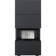 Камін Kratki NBC 7 в обудові HOME EASY BOX стальний - чорний