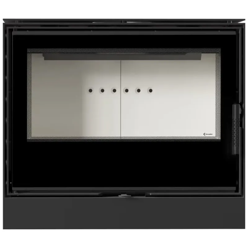 Сталева піч-камін Kratki KARI 80 тунель (12 кВт)