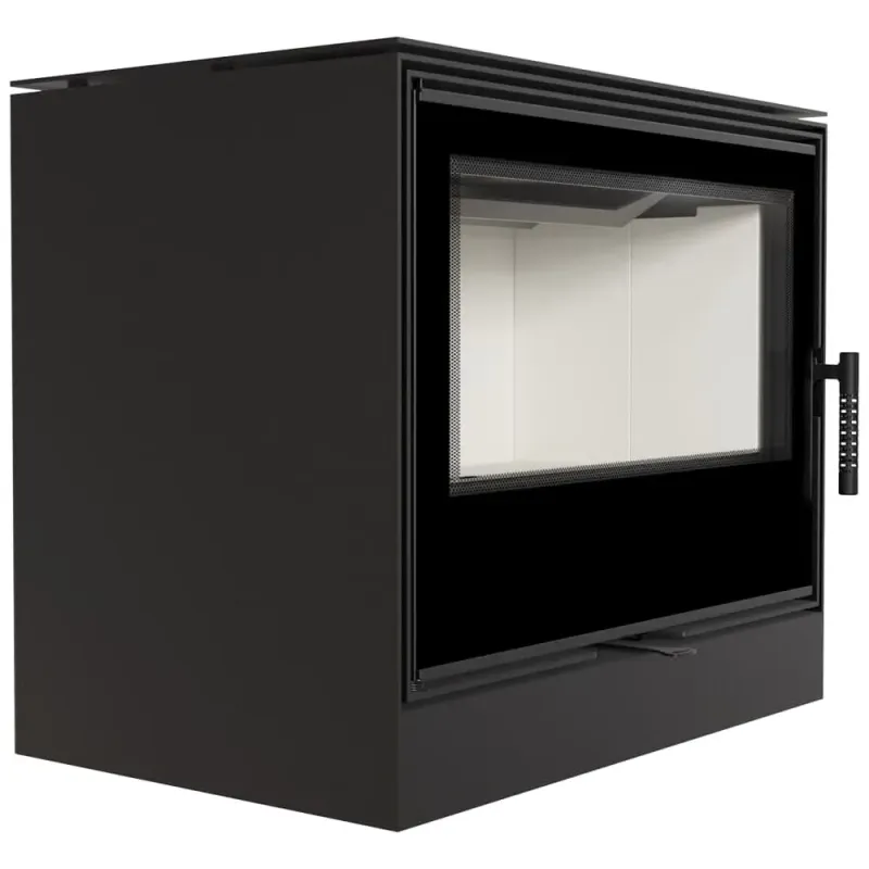 Сталева піч-камін Kratki KARI 80 тунель (12 кВт)