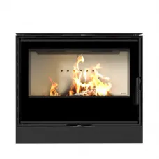 Сталева піч-камін Kratki KARI 80 тунель (12 кВт)