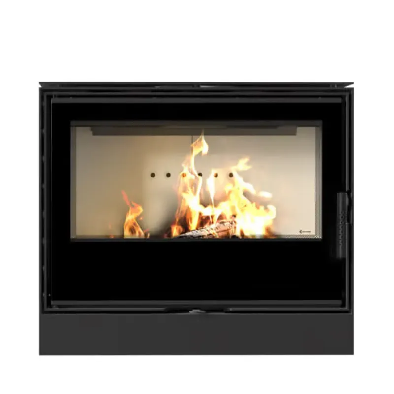 Сталева піч-камін Kratki KARI 80 тунель (12 кВт)