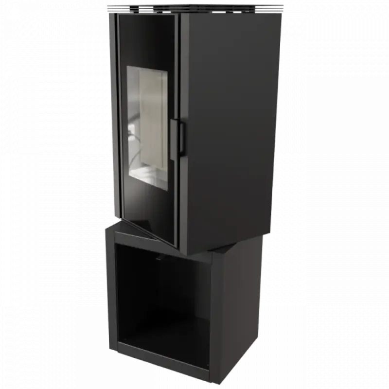 Сталева піч-камін Kratki KOZA ENYO FLAT 01 (6,0 кВт)