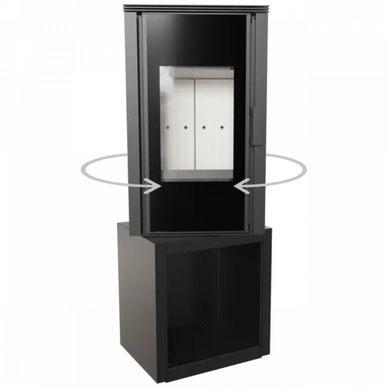 Сталева піч-камін Kratki KOZA ENYO FLAT 01 (6,0 кВт)