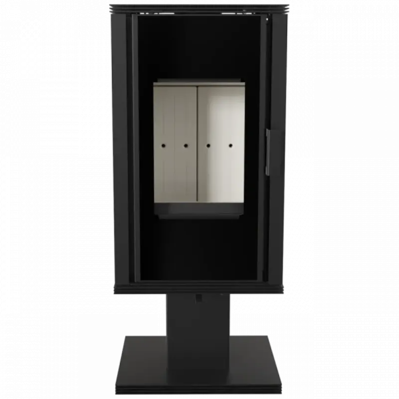 Сталева піч-камін Kratki KOZA ENYO FLAT 03 (6,0 кВт)