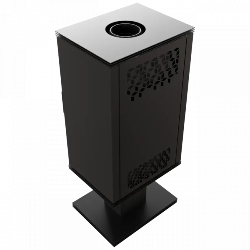 Сталева піч-камін Kratki KOZA ENYO FLAT 03 (6,0 кВт)