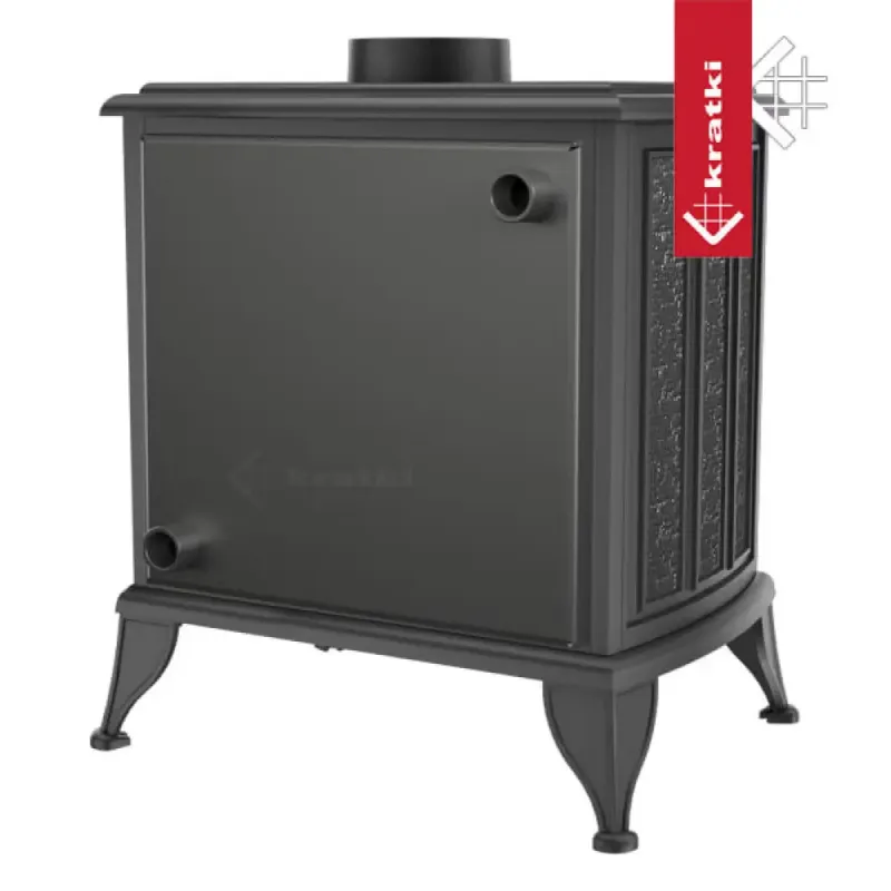Чавунна піч-камін Kratki KOZA K6 PW Ø 150 (8 кВт)