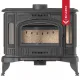 Чавунна піч-камін Kratki KOZA K9 ECO Ø 150 (8 кВт)