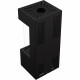 Камін Kratki LEO 45/68 ліва / права в обудові HOME EASY BOX стальний - чорний NG