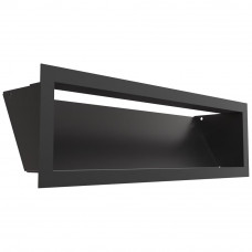 Камінна решітка LUFT чорна 12x40 Slim Kratki