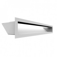 Камінна решітка Решітка LUFT SF біла 9x60 Kratki