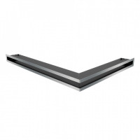 Камінна решітка Решітка LUFT SF кутова ліва шліфована 76,6x54,7x6 Kratki