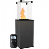 Газовый обогреватель Kratki PATIO MINI керамогранит FILO PECE - пульт (8,2 кВт)