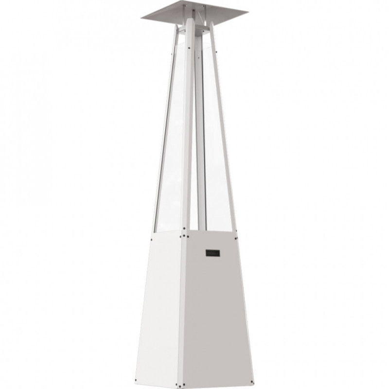 Газовий обігрівач Kratki UMBRELLA стальний білий (12,0 кВт)