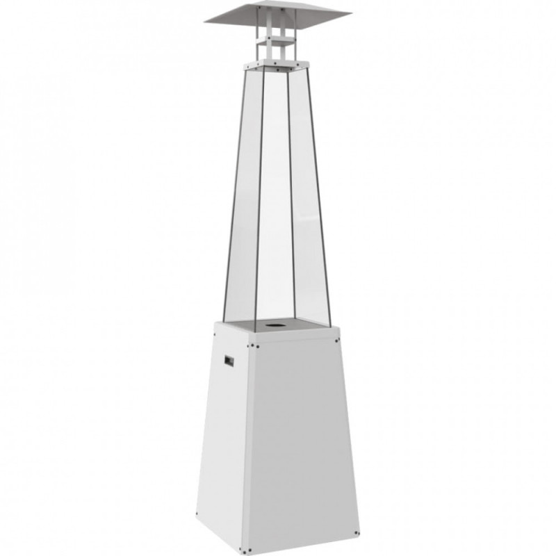 Газовий обігрівач Kratki UMBRELLA BS стальний білий (12,0 кВт)