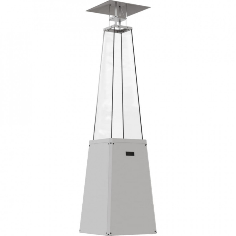 Газовий обігрівач Kratki UMBRELLA BS стальний білий (12,0 кВт)