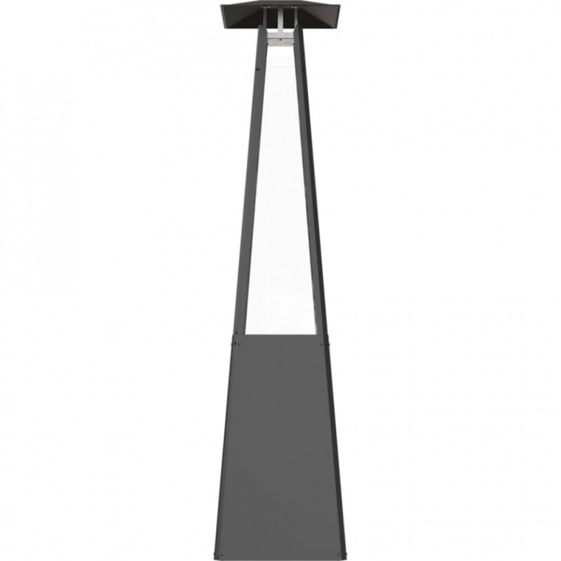 Газовий обігрівач Kratki UMBRELLA стальний чорний (12,0 кВт)