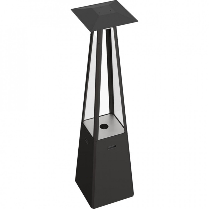 Газовий обігрівач Kratki UMBRELLA стальний чорний (12,0 кВт)