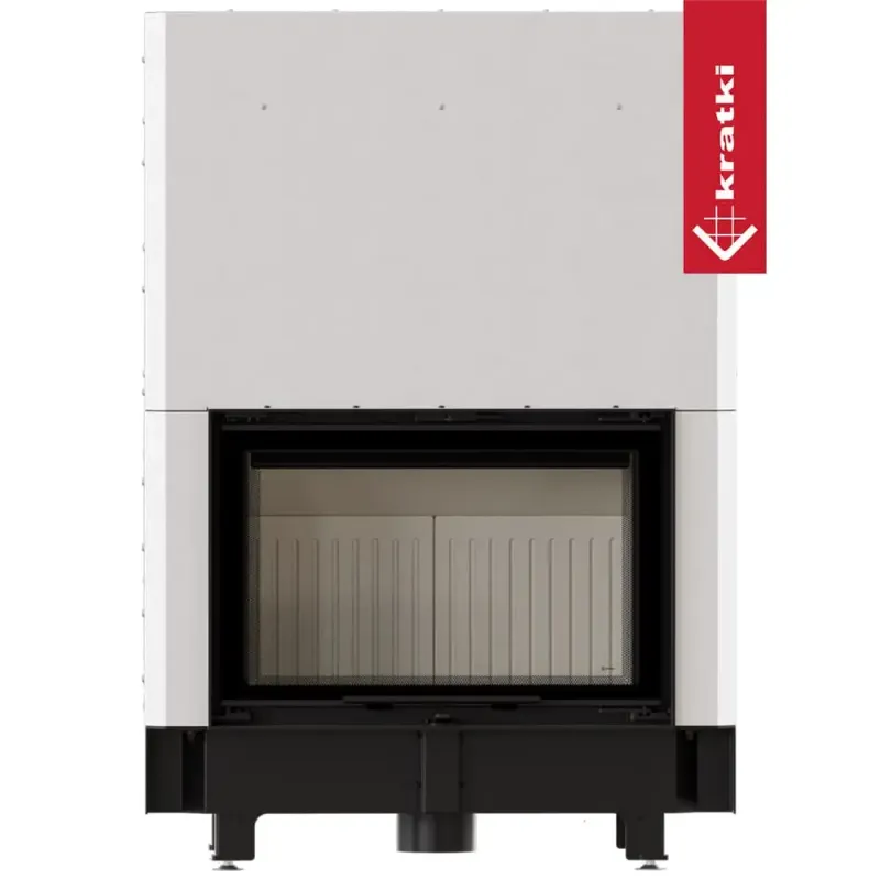 Камінна топка Kratki ZIBI ECO Ø 180 гільйотина (10,0 кВт)