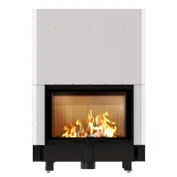 Камінна топка Kratki ZIBI ECO Ø 180 гільйотина (10,0 кВт)