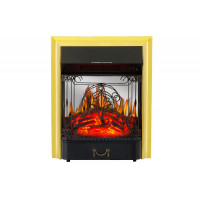 Електрокамін з обігрівом Royal Flame Majestic FX M Brass зі звуком