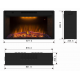 Електрокамін з обігрівом Royal Goodfire 33W LED