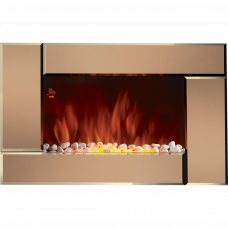 Електрокамін з обігрівом Electrolux EFP/W-2000S Bronze зі звуком