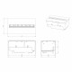 Електрокамін паровий Dimplex Opti-Myst Cassette 600 LED LOG з дровами
