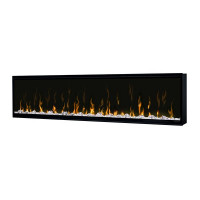 Электрокамин с обогревом Dimplex Ignite XL 60 (XLF60) с кристаллами, цветами + Подарок! Комплект дров керамических