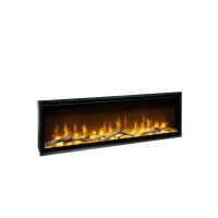 Електрокамін з обігрівом Dimplex Ignite Evolve 50 (EVO1200) з дровами, кристалами скла, кольорами полумʼя та підсвітки наповнення, WiFi керування