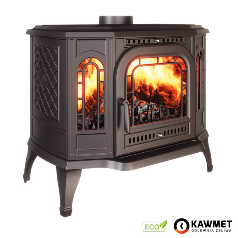 Чавунна піч KAWMET P7 PB (10.5 kW) ECO