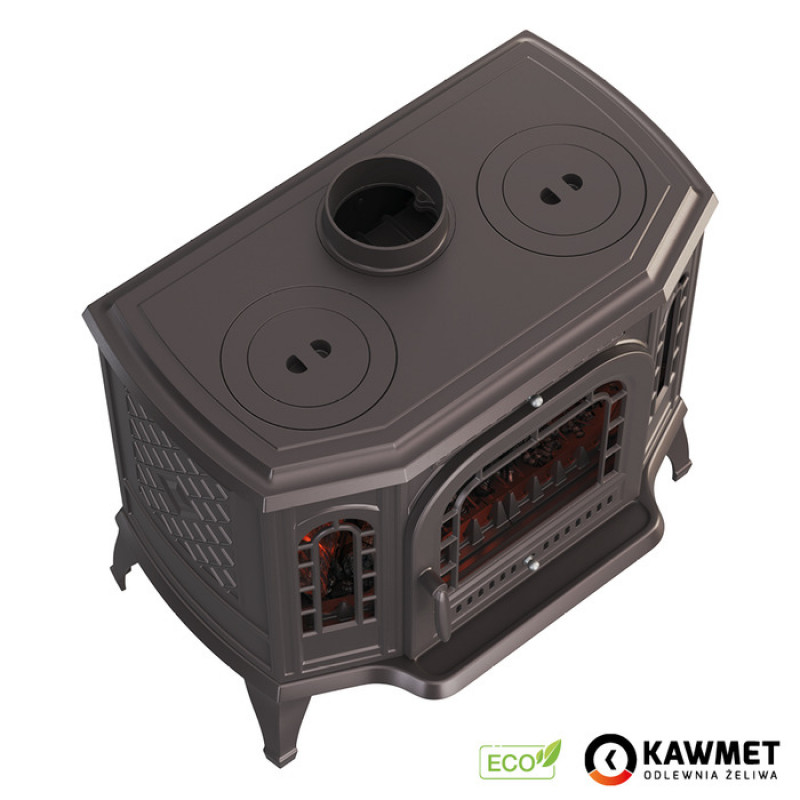 Чавунна піч з варильною поверхнею KAWMET P7 (10.5 kW) CookTop PB ECO