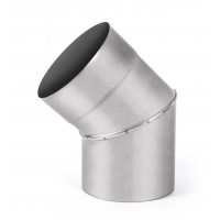 Колено из нержавеющей стали AISI 304 0,8 мм 45° ф300