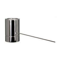 Кагла з термоізоляцією нерж/оцинк AISI 201 1 мм ф140/200